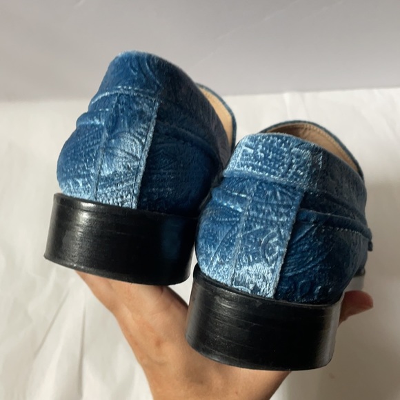 MR by Man Repeller Velvet Paisley Loafers - Picture 4 of 6